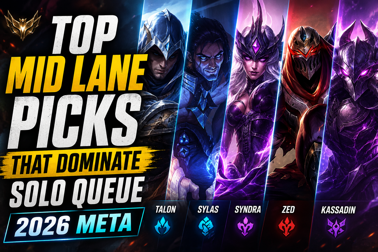 Top Mid Lane Picks That Dominate Solo Queue (2026 Meta)